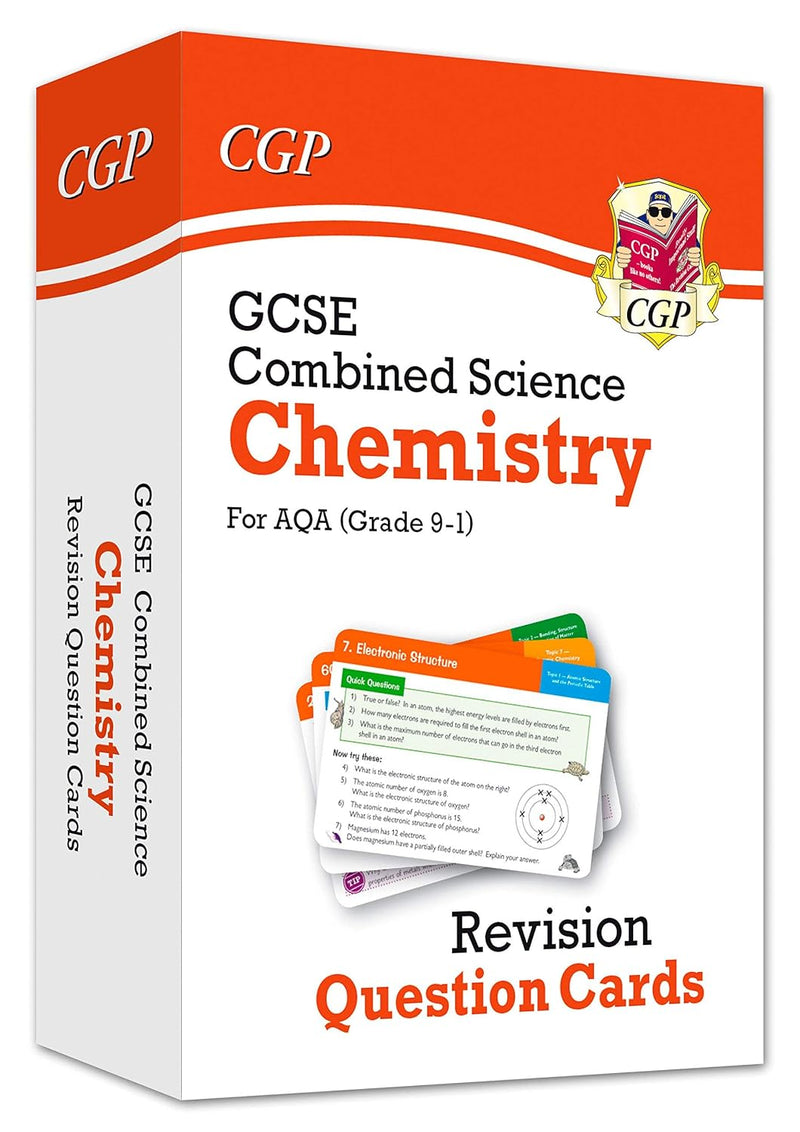 CGP Books GCSE 9-1 Combined Science 3-book collection set, paperback non-fiction study guides