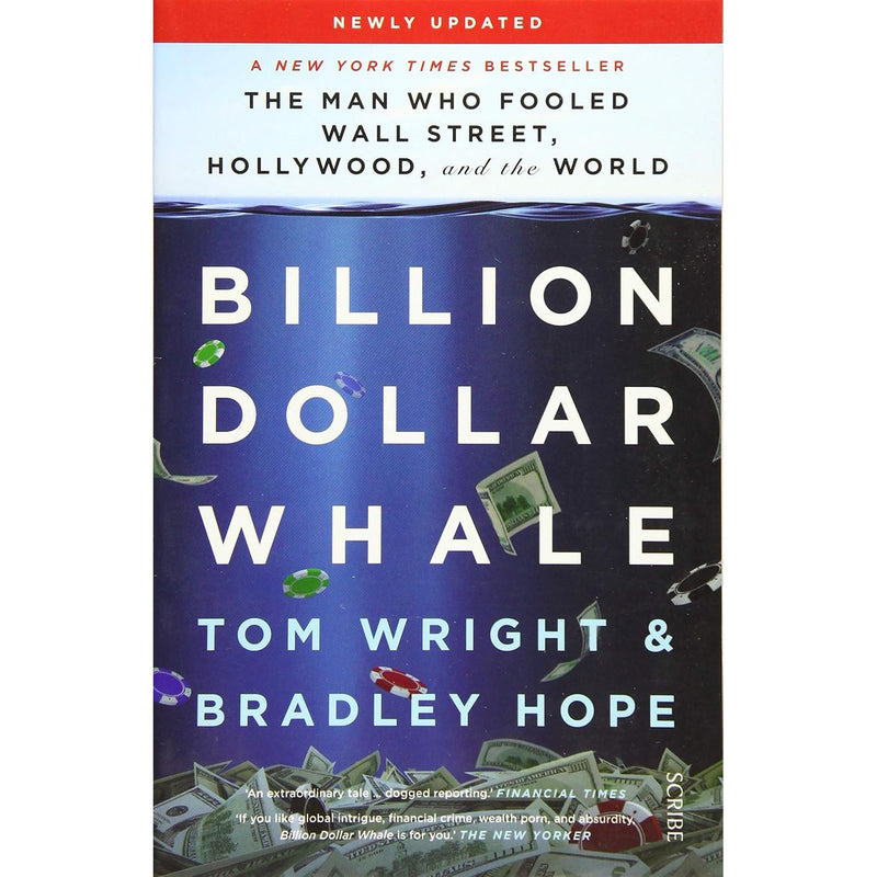 Grit: The Power of Passion and Perseverance, The Confidence Game, Billion Dollar Whale, Drive Daniel H Pink 4 Books Collection Set - The Book Bundle