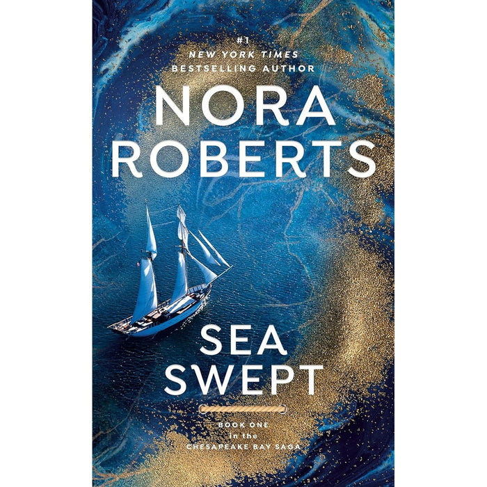 Nora Roberts Chesapeake Bay Series 4 Books Collection Set (Sea Swept, Rising Tides, Inner Harbour) - The Book Bundle