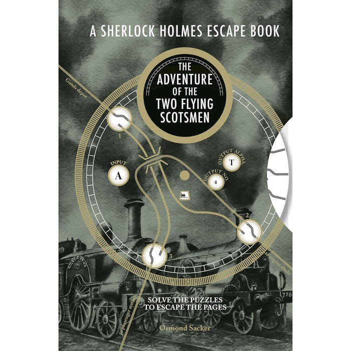 Sherlock Holmes Escape Book 5 Books Collection Set by Ormond Sacker (London Waterworks, British Museum) - The Book Bundle