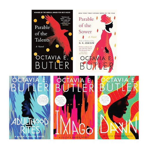 Lilith's Brood & Parable Series 5 Books Collection Set By Octavia Butler (Imago, Adulthood Rites) - The Book Bundle