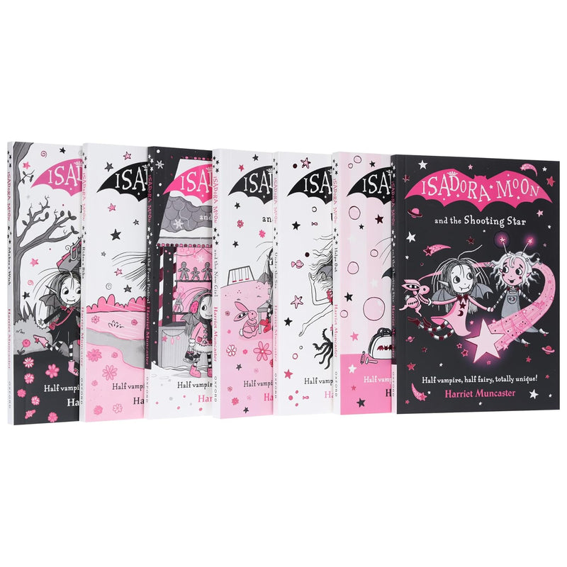 Isadora Moon 7 Illustrated Books Collection Set By Harriet Muncaster - Fiction - Paperback