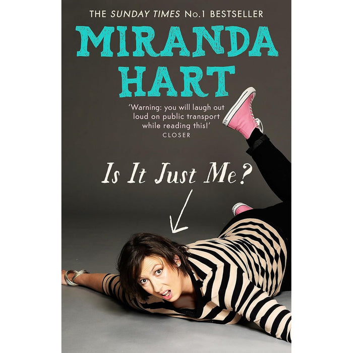 Miranda Hart 3 Books Collection Set Is It Just Me?, Peggy and Me, I Haven’t Been Entirely Honest with You - The Book Bundle
