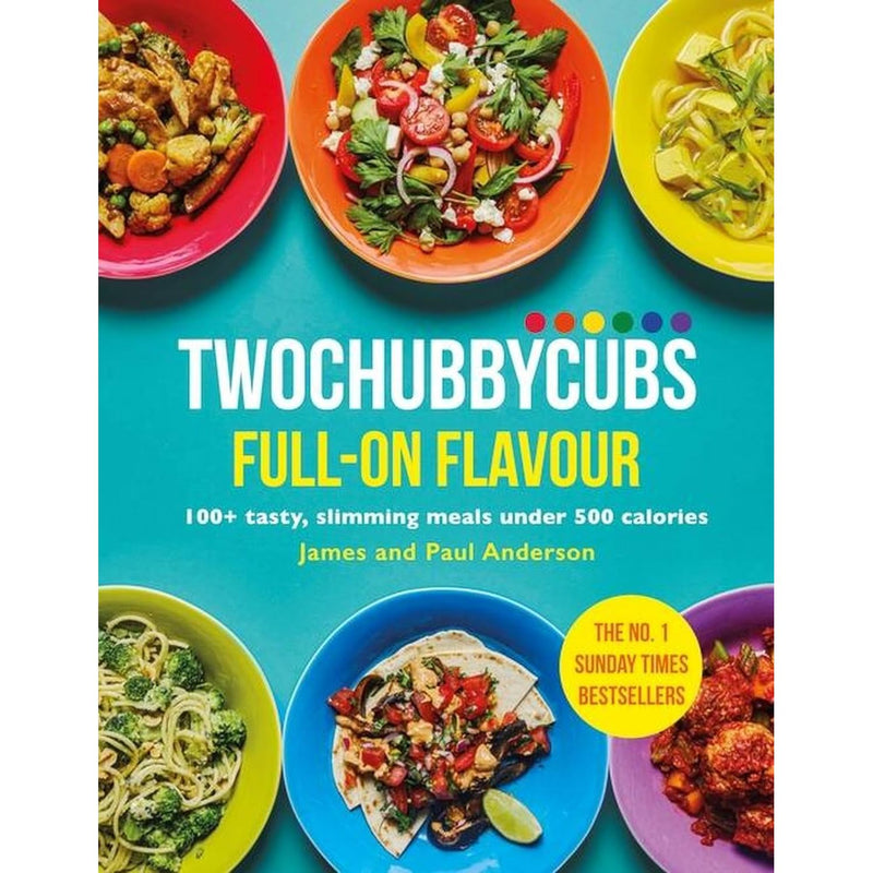 Twochubbycubs Series By  James Anderson 3 Books Set Full-on Flavour,  Fast and Filling & The Cookbook: (HB) - The Book Bundle