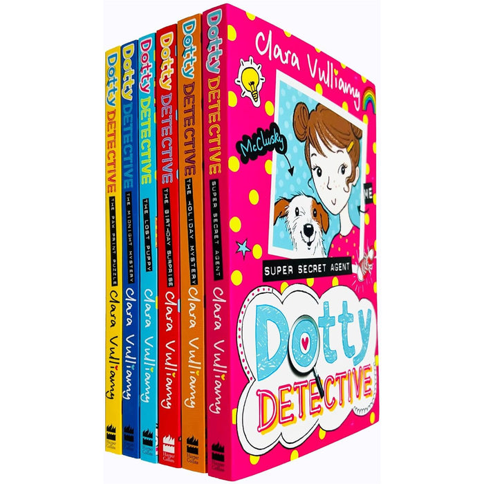 Dotty Detective Collection Clara Vulliamy 6 Books Collection Set Paperback - The Book Bundle