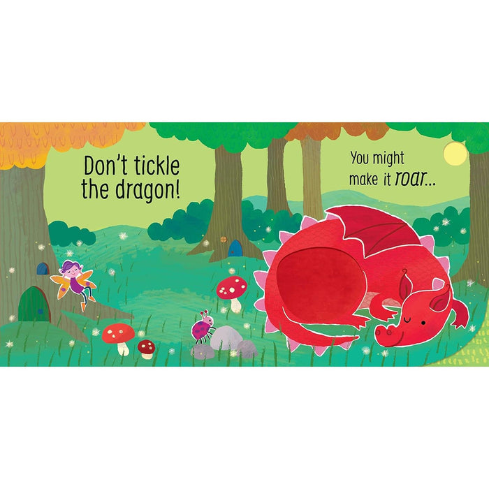 Don't Tickle the Dragon (DON'T TICKLE Touchy Feely Sound Books) - The Book Bundle
