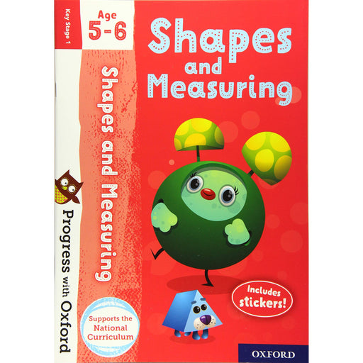 Progress with Oxford: Shapes and Measuring Age 5-6 [Paperback] - The Book Bundle
