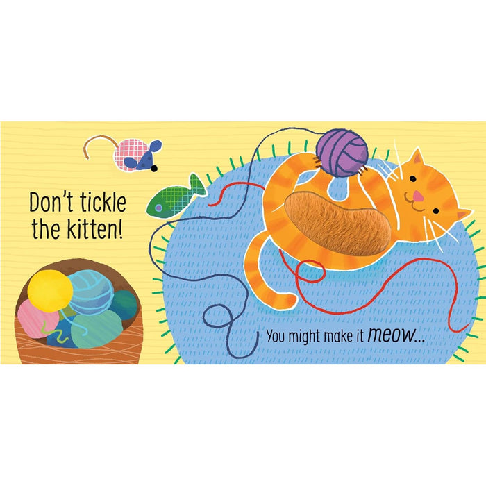 Don't Tickle the Puppy! (DON’T TICKLE Touchy Feely Sound Books) by Sam Taplin - The Book Bundle