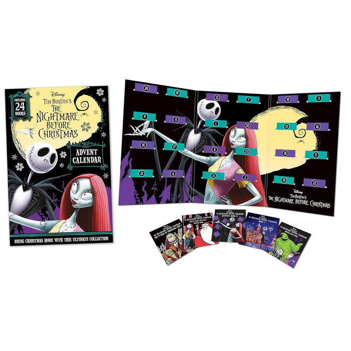 Disney Tim Burton’s The Nightmare Before Christmas: Advent Calendar by Walt Disney - The Book Bundle