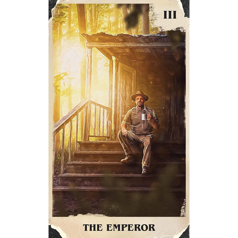 Stranger Things Tarot Deck and Guidebook by Casey Gilly -Hardcover-Fiction