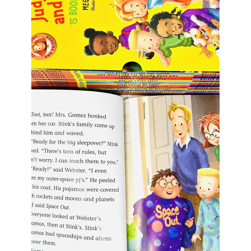 Judy Moody and Friends 15 Books Collection Box Set By Megan McDonald - The Book Bundle