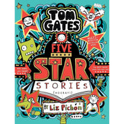 Tom Gates Series 20-23 Collection 4 Books Set By Liz Pichon (Five Star Stories, Ha! Ha! Hilarious, Book of Everything & Happy to Help (eventually), Pesky Pets and Parties) - The Book Bundle