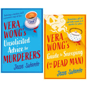 The Vera Wong Series by Jesse Sutanto 2 Books Collection Set (Vera Wong's Unsolicited Advice for Murderers and Vera Wong's Guide to Snooping (on a Dead Man) - The Book Bundle
