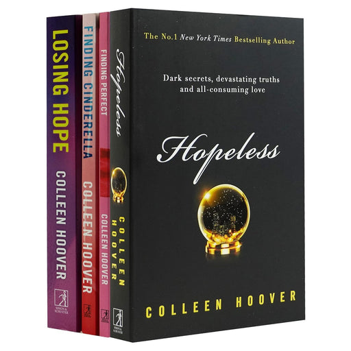 Hopeless Series By Colleen Hoover 4 Books Collection Set (Losing Hope, Finding Cinderella) - The Book Bundle
