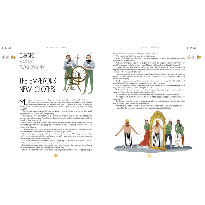 A Bedtime Full of Stories: 50 Folktales and Legends from Around the World by Angela McAllister - The Book Bundle