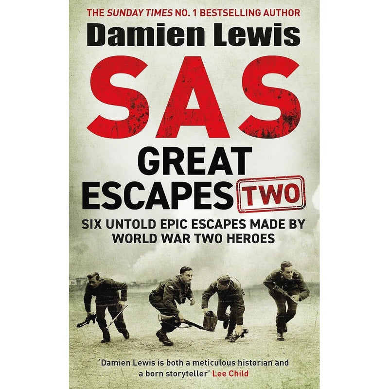 Damien Lewis Collection 7 Books Set In GIFT SLIPCASE - SAS Series (Great Escapes Two, Great Escapes, Brothers in Arms, Bravo Three Zero, Daggers Drawn, Italian Job & Shadow Raiders) - The Book Bundle