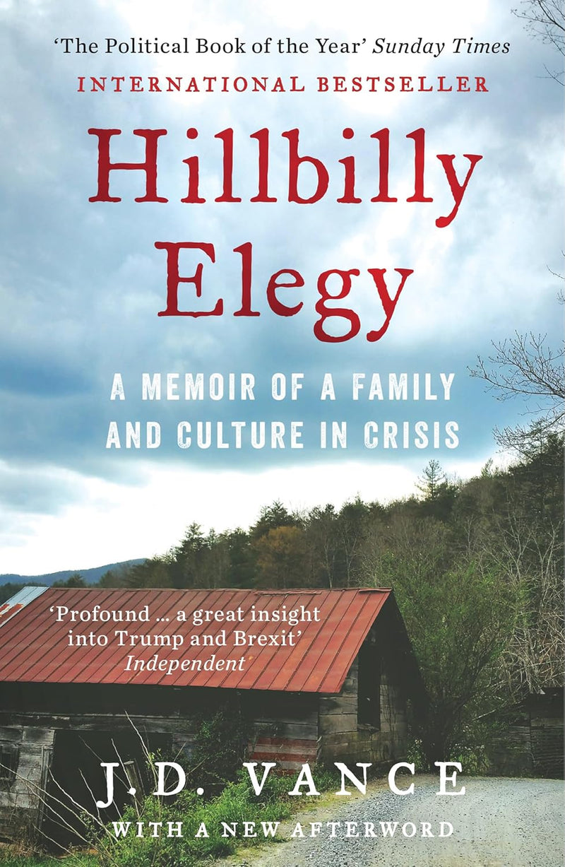 Hillbilly Elegy&Communion: Finding My Way Back to Faith 2 Books Collection Set by J. D. Vance-Non Fiction - Mixed Format