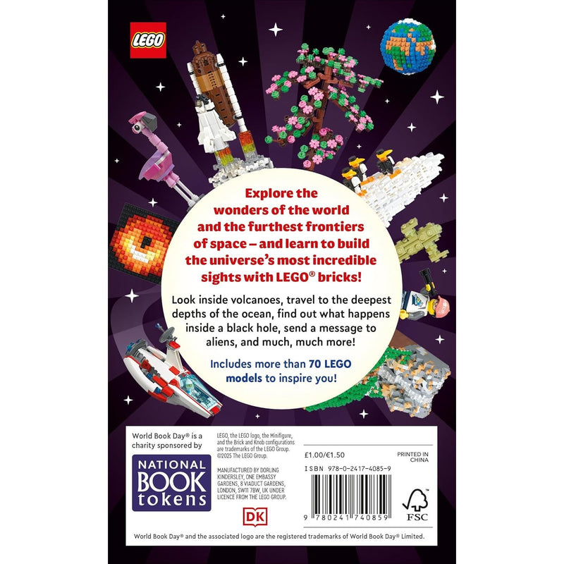 LEGO Our Amazing Universe: World Book Day 2025: Fantastic Building Ideas and Facts About Our Universe - The Book Bundle