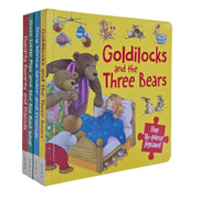 Four paperback children's books including Goldilocks and the Three Bears, Incy Wincy Spider, and friends, from Imagine That Publishing UK Ltd.