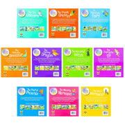 Set of 10 children's bedtime storybooks from Jessica Wren's My Very First Bed Time Stories collection, for ages 0-5.