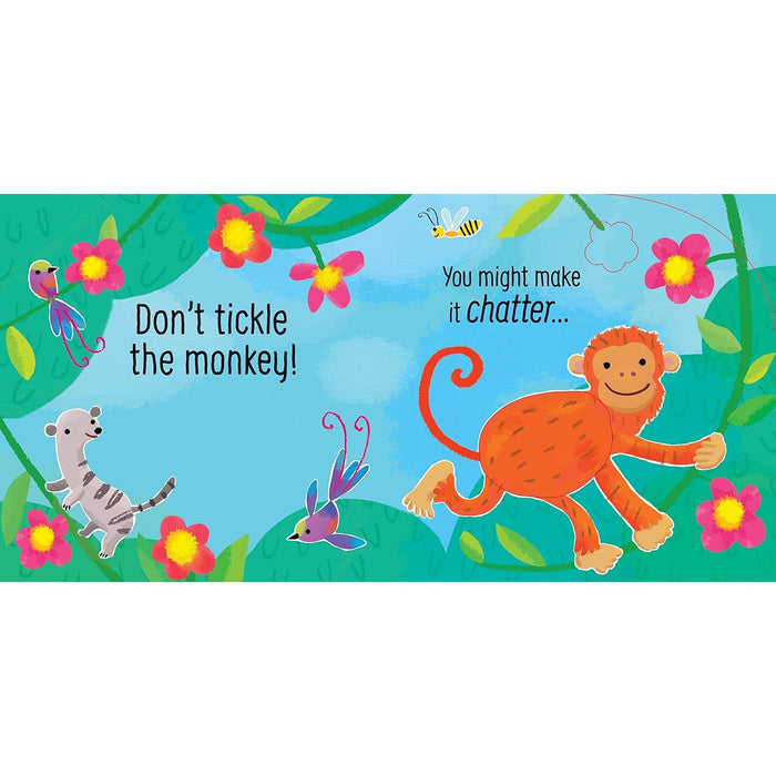 Don't Tickle the Monkey! (DON'T TICKLE Touchy Feely Sound Books) - The Book Bundle