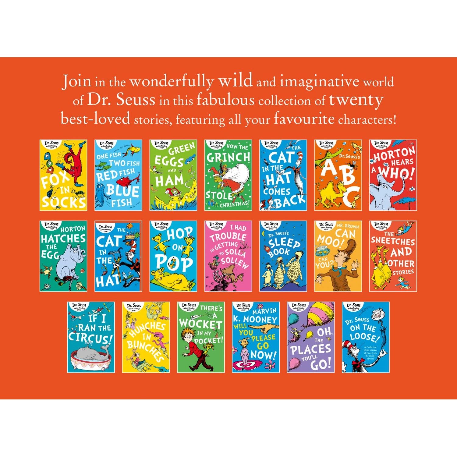 The Wonderful World of Dr. Seuss 英語絵本セット The Wonderful World of Dr. Seuss: A classic collection of