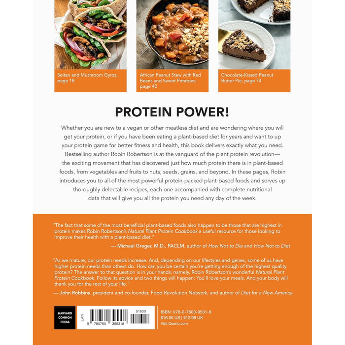 Natural Plant Protein Cookbook: Supercharge Your Body With Delicious Protein-Packed Recipes - The Book Bundle