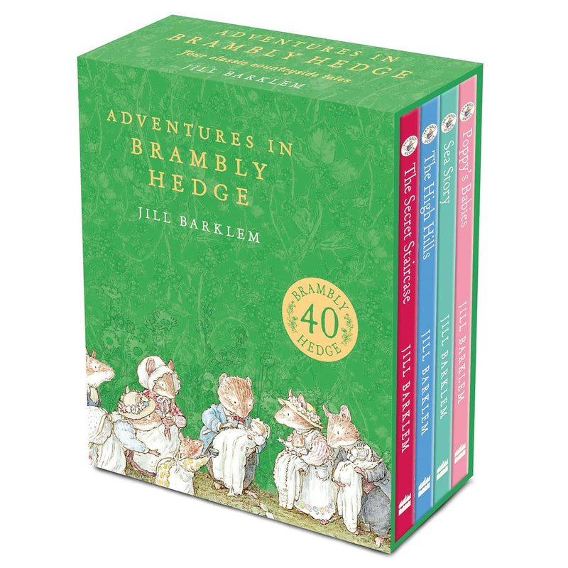 Brambly Hedge by Jill Barklem Brand New 4 Books Collection Box Set - Ages 3-7 - Hardback - The Book Bundle