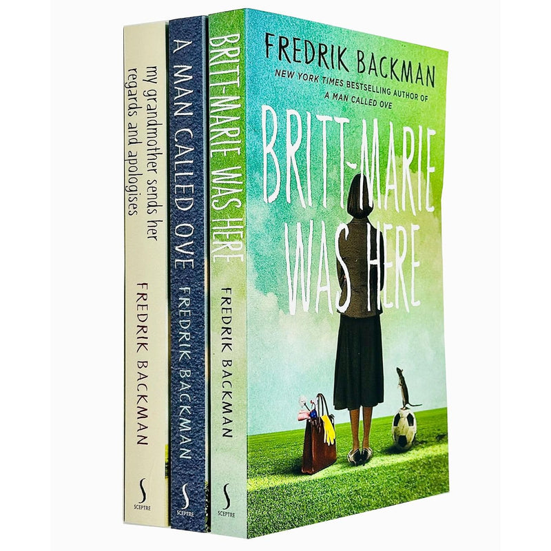 Britt-Marie Was Here & Beartown 3 Books Collection Set by Fredrik Backman - Fiction - Paperback