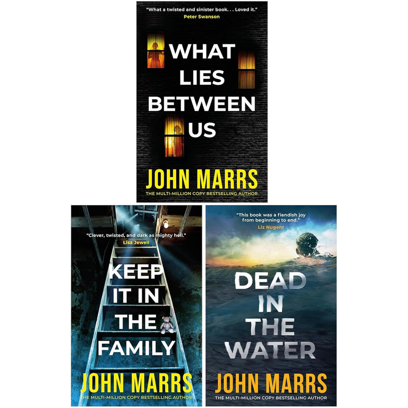 What Lies Between Us, Keep It In The Family 3 Books Collection Set by John Marrs - Fiction - Paperback