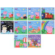 Peppa Pig Awesome Adventures 10-book collection set, paperback fiction books by various authors