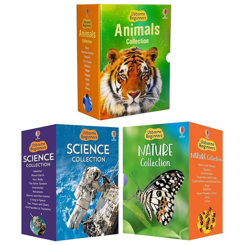The Usborne Beginners Series 30 Books Collection Box Set - Non Fiction - Paperback
