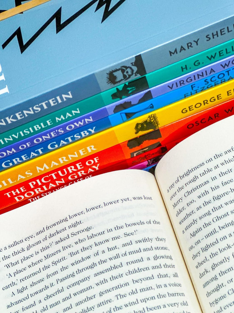 Andersen Press Young Adult Classics 10 Books Collection (A Christmas Carol, Frankenstein, The Invisible Man, A Room of One's Own, The Great Gatsby and MORE) - Fiction - Paperback