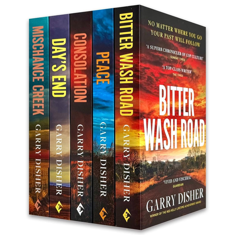 The Paul Hirsch Mysteries 5 Books Collection Set by Garry Disher - Fiction - Paperback