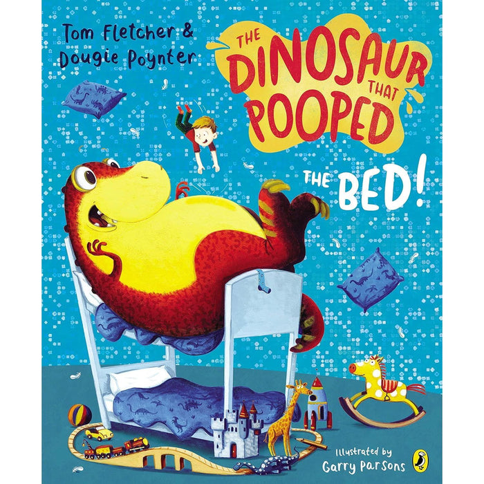The Dinosaurs That Pooped Series 7 Books Collection Set By Tom Fletcher (A Pirate!, The Past!, The Bed!) - The Book Bundle