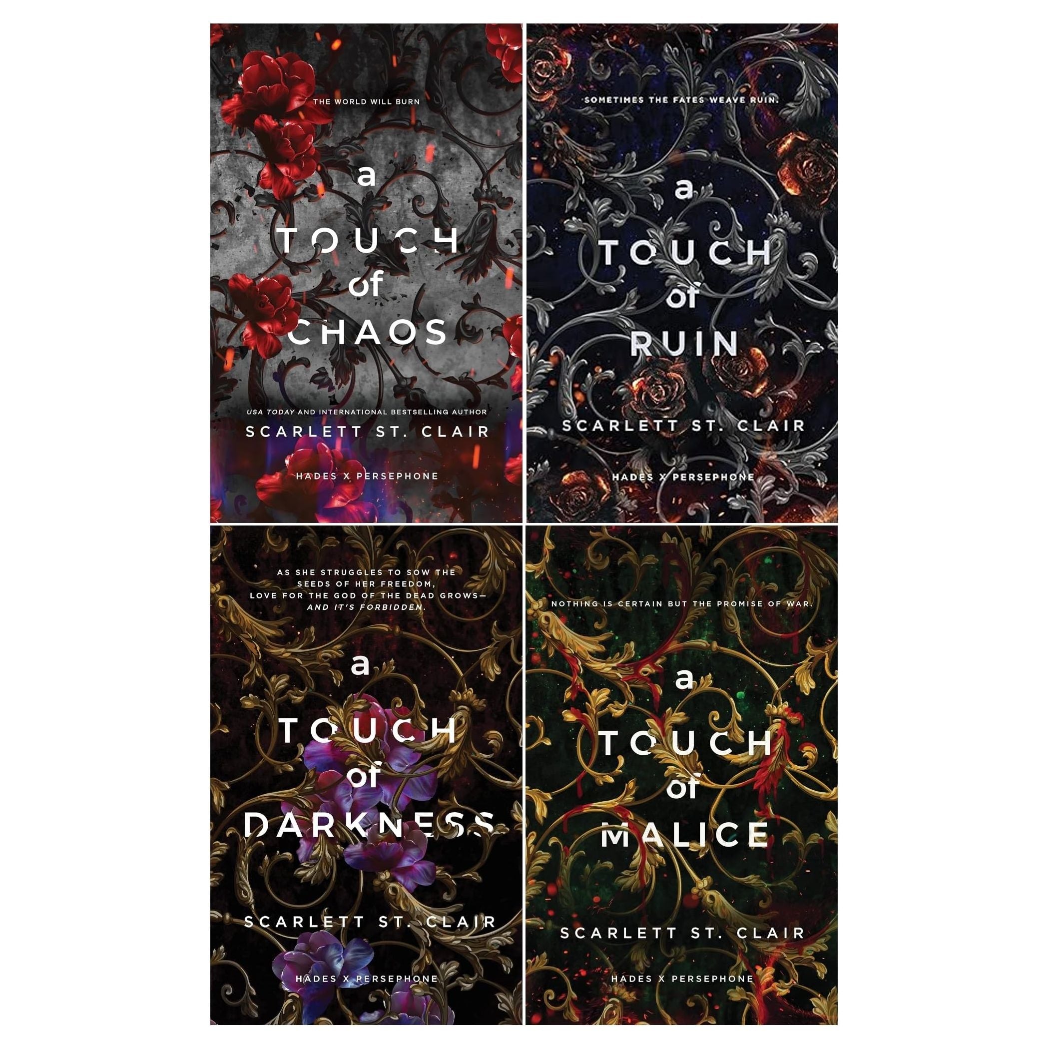 Hades X Persephone 4 Books Collection Set By Scarlett St. Clair (A