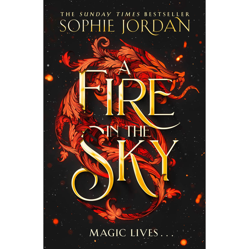 A Fire In The Sky Enemies To Lovers Fantasy Romance Fiction Novel - Fiction - Paperback