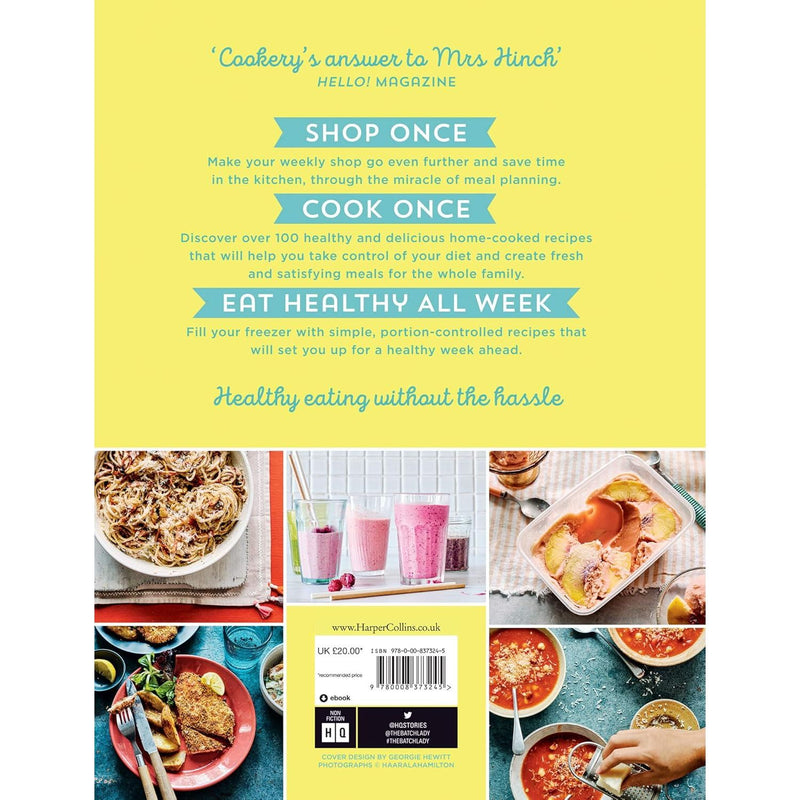 The Batch Lady: Healthy Family Favourites: Over 100 simple, delicious recipes by Suzanne Mulholland - The Book Bundle