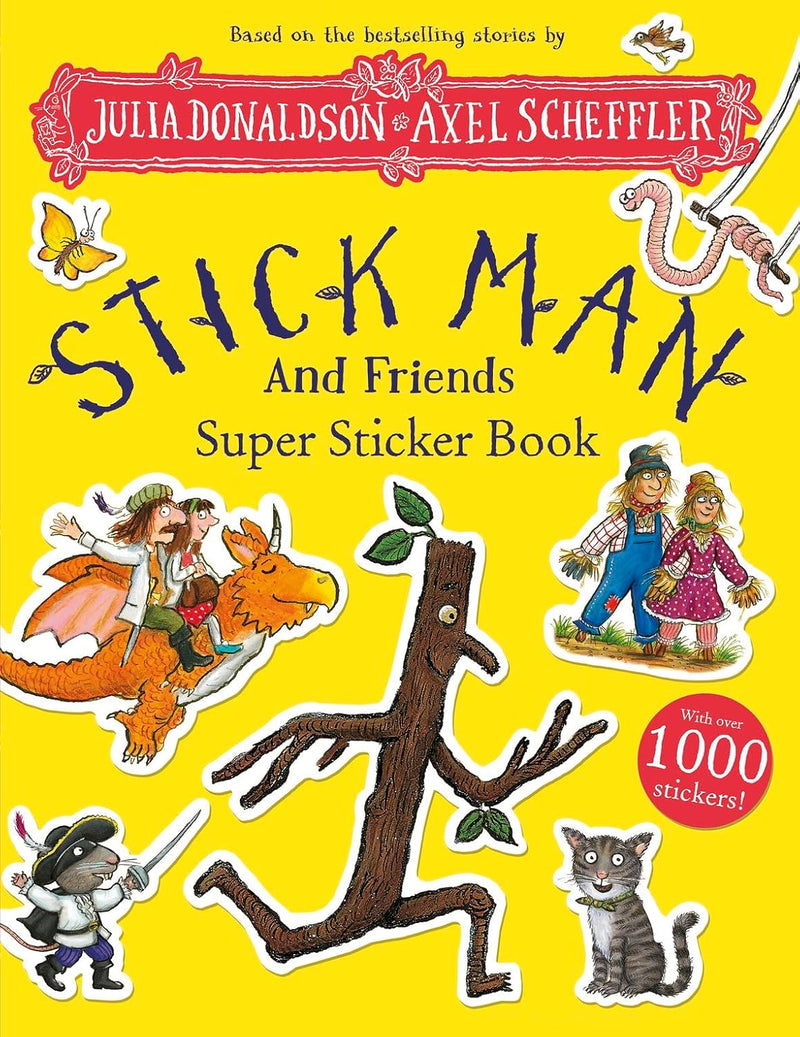 Stick Man Series 4 Books Collection Set By Julia Donaldson - Fiction - Paperback