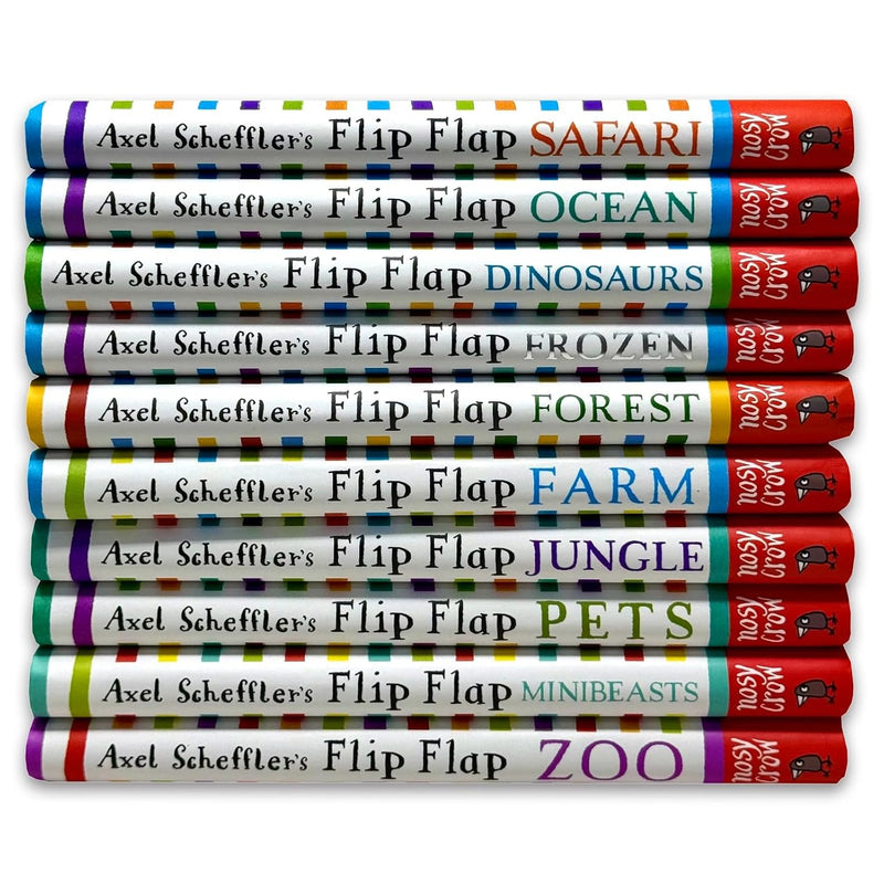 Axel Scheffler's Flip Flap Series 10 Books Collection Set by Axel Scheffler - Fiction - Paperback