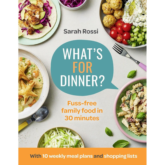 Sarah Rossi 3 Books Set (What’s For Christmas Dinner?,What's for Dinner in One Pot?)  (HB) - The Book Bundle