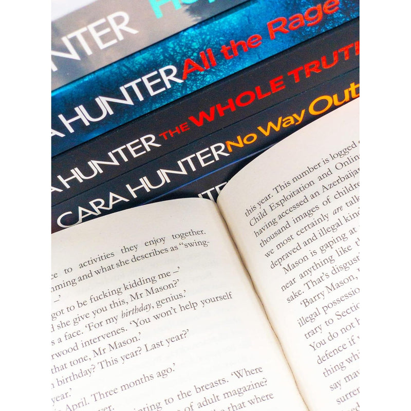 Cara Hunter DI Fawley Series 6 Books Collection Set (All the Rage, In the Dark) - The Book Bundle
