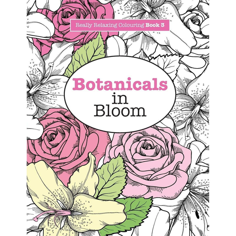 Mother's Day Relaxing Colouring Books Set for Adults - 8 Book Mindfulness, Mandala and Floral Art Therapy Collection ,Anti-Stress Creative Gift for Mum - The Book Bundle