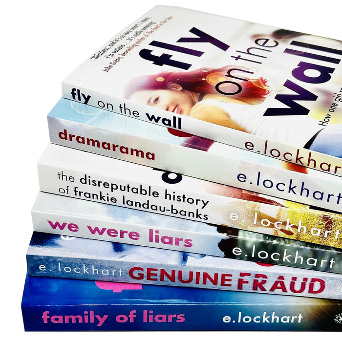 E. Lockhart Collection 6 Books Set (Fly on the Wall, Dramarama, The Disreputable History of Frankie Landau-Banks) - The Book Bundle