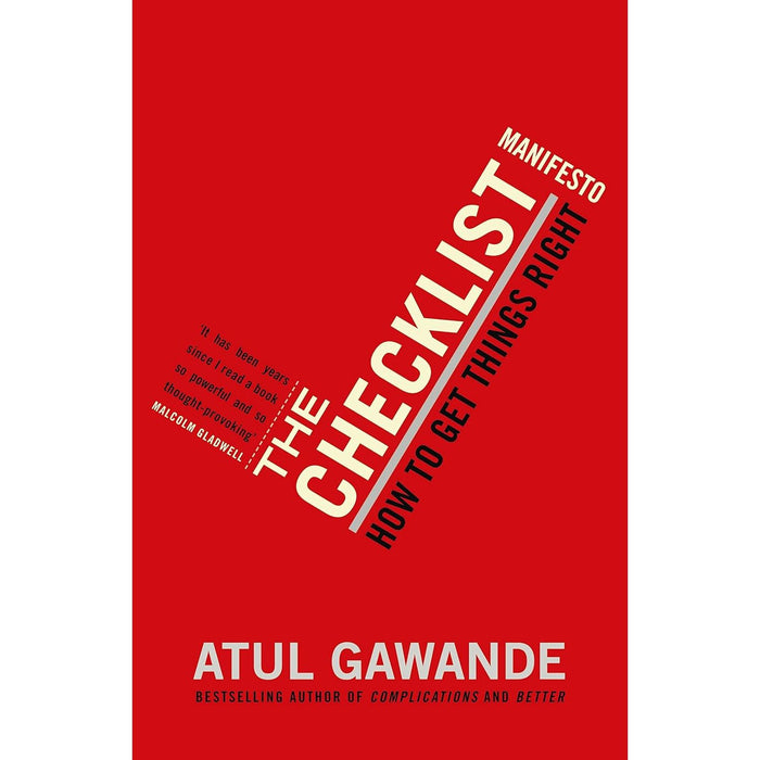 Atul Gawande Collection 4 Books Set (The Checklist Manifesto, Being Mortal, Complications, Better a Surgeon's Notes on Performance) - The Book Bundle