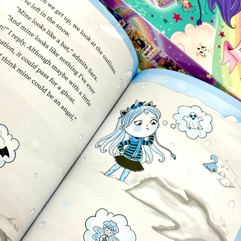 Unicornia Series 5 Books Collection Set By Ana Punset(Learning to Fly,A Magical Birthday,The Cupcake Contest,The Dance Show &The Frozen Palace)