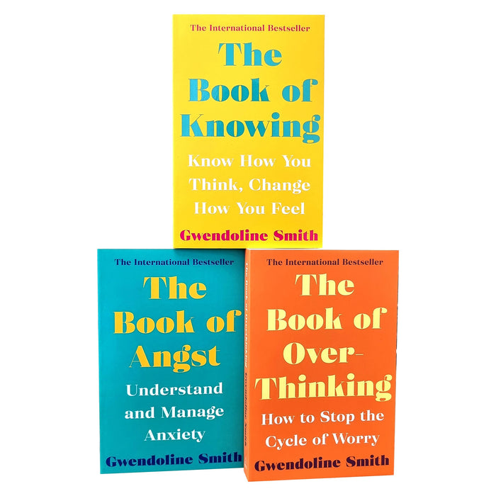 Improving Mental Health Series 3 Books Collection Set -The Book of Overthinking, The Book of Knowing and The Book of Angst - The Book Bundle