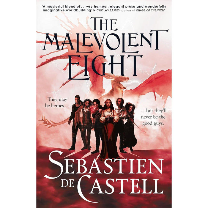 The Malevolent Seven Series 2 Books Set by Sebastien de Castell (The Malevolent Seven, Malevolent Eight) - The Book Bundle