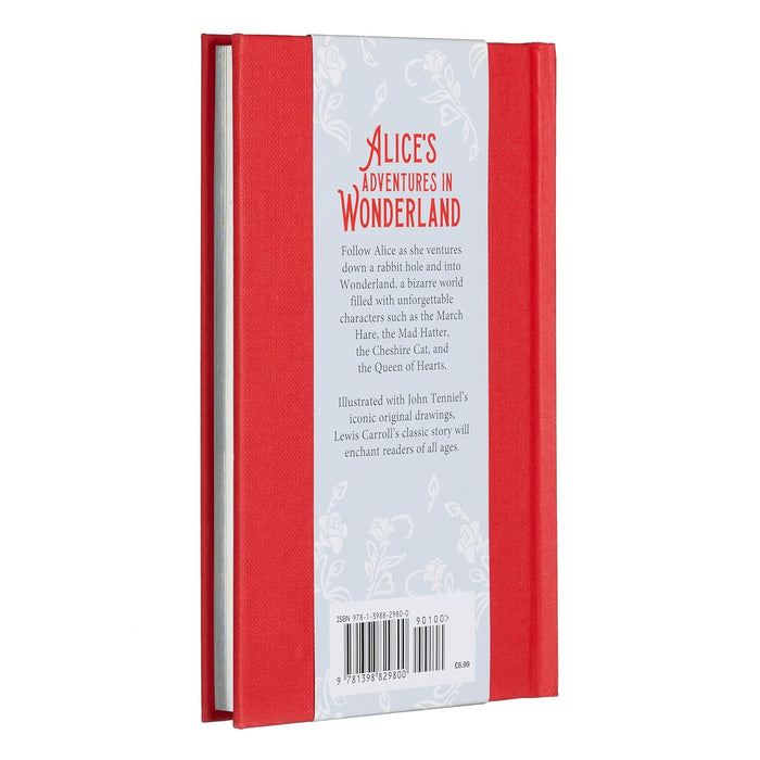 Alice's Adventures In Wonderland: Gilded Pocket Edition (Arcturus Ornate Classics) by Lewis Carroll - The Book Bundle