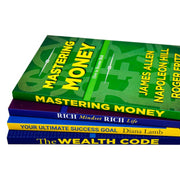 The Wealthcraft Collection 4 Books Set (Mastering Money, Rich Mindset Rich Life, Your Ultimate Success Goal & The Wealth Code) - The Book Bundle
